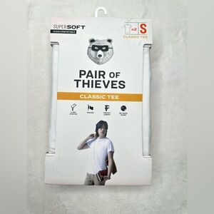 Pair of Thieves Men's Classic Fit Short Sleeve Crewneck T-Shirt Size Small 2pk